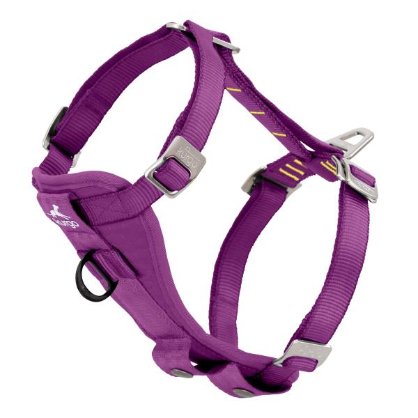 Kurgo Enhanced Strenght Tru-Fit-Smart Harness (incl. Seat Belt Tether) Purple Gr. M Kurgo Enhanced Strenght Tru-Fit-Smart Harness (incl. Seat Belt Tether) Purple Gr. M